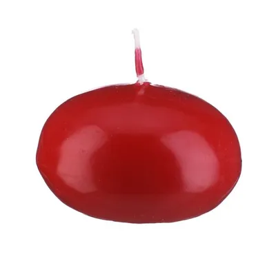 Produktbild von Schwimmkerzen Rot Ø 60 x 24 mm, 20 Stück