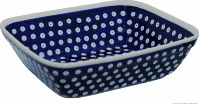 Produktbild von Original Bunzlauer Keramik Auflaufform 2 Liter für 2-3 Personen mit hohen Rand 7cm Nachbildung 42