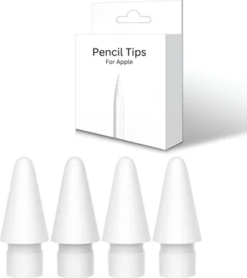Image de Pointe pour Apple Pencil 2ème génération et Apple Pencil 1ère génération. Pointes de rechange pour Apple iPad Pencil Nib Tips