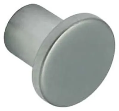 Zdjęcie produktu dla Uchwyt do mebli wykonany z zamaku, wykończony matowym chromem, średnica 24 mm