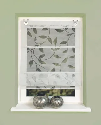 Produktbild von Home Wohnideen Magnetrollo Bambus 130 x 100 cm grau