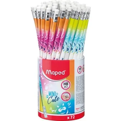 Produktbild von Maped Mini Cute Bleistift HB mit Radiergummi, 1 Stück