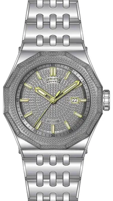 Produktbild von Invicta Reserve 50441 Herrenuhr - Automatikwerk - Edelstahl mit silbernem Zifferblatt - 48 mm