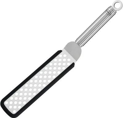 Obrázek produktu pro RÖSLE 10640, Servírovací stěrka, Černá, Nerezová ocel, Silikon, Nerezová ocel, Otvor na věšení, 260 °C, 50 mm