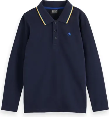 Produktbild von Scotch & Soda Longsleeve Poloshirt Kinder