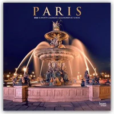 Produktbild von Paris 2026 - 16-Monatskalender