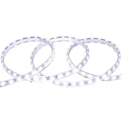 Produktbild von LED-Streifen Dimmbar 220V SMD 60 LED/m Kaltweiß 6W/m 600lm/m Breite 12mm Schnitt 20cm IP65 nach Maß 4 m