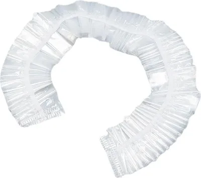 Produktbild von Große, hochtransparente, elastische, staubdichte Frischhaltefolie aus Kunststoff, geeignet für Lebensmittel, z. B. für Imbissstände