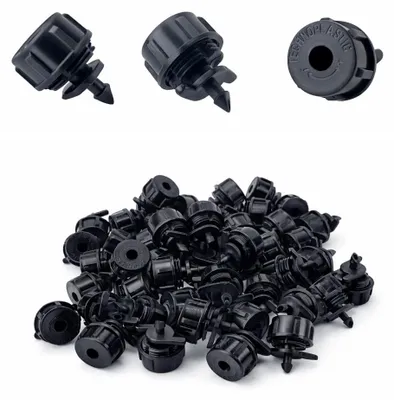 Tropfbewässerungs-Druppeler, regelbar 0-120 l/h, 25 Stück