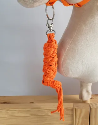 Produktbild von Strickleine für Hobby Horse - neonorange