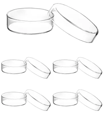 Petrischalen 60x18 mm, Borosilikatglas, 5 Stück