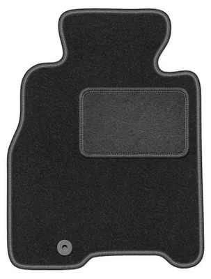 Productafbeelding van Velours bestuurdersmat voor Mazda Xedos 9 1993-2001 (sedan) – grafiet, op maat – Wielganizator LUX