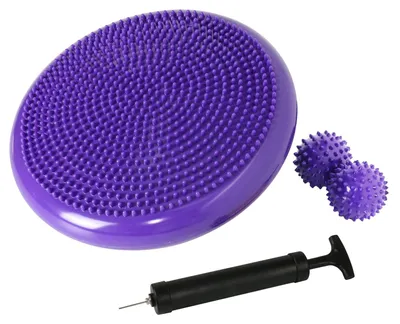 Productafbeelding van Opblaasbaar Wackelkussen - Balanceboard - Stabiliteitsdisk - Fysiotherapie - Swing Pad - Diameter 34 cm, maximaal gewicht 450 LBS - Balanskussen