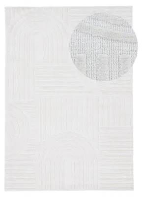 Produktbild von Teppich Holly weicher Teppich Creme 160x230 cm für Wohnzimmer, Schlafzimmer & Kinderzimmer