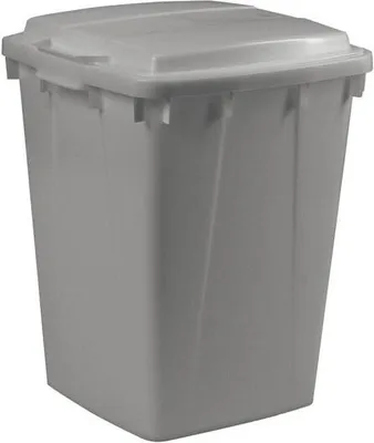 Produktbild von Graf Abfall- / Wertstoffsammler 90l grau Kunststoff L510xB485xH600mm - 778023