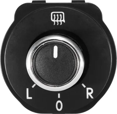 Productafbeelding van Aanpassingsknop achteruitkijkspiegel, warmtebediening voor VW Polo 6R, modeljaren 2011-2016, onderdeelnummer: #6RD9565B