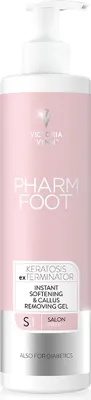 A product shot of a pink pump bottle with white and silver accents.