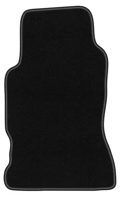 Produktbild von Fahrermatte Automatte Velours Schwarz für Honda Legend II 1991-1996