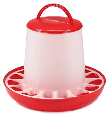 Obrázek produktu pro Plastové krmítko pro drůbež Krmítko pro kuřata Krmítko pro kachny 6KG