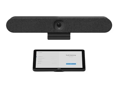 Zdjęcie produktu dla Logitech 991-000480, System wideokonferencji grupowych, 4K Ultra HD, 4x, Grafitowy