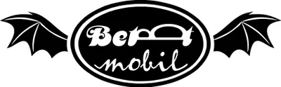 Produktbild von Bettmobil, badmobil . Autoaufkleber schwarz