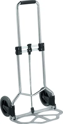 Produktbild von WENKO Sack Karre Transport Wagen bis 80 kg zusammen klappbar Chrom