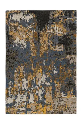 Produktbild von Qiyano Teppich für Wohnzimmer Patchwork ZickZack Muster rot schwarz türkis blau, 160 x 230 cm