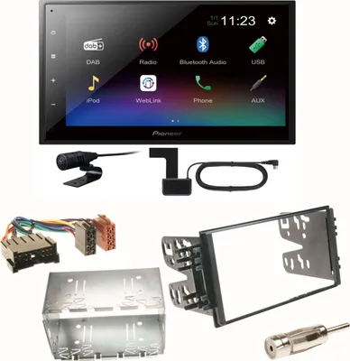 Produktbild von Pioneer DMH-A340DAB DAB+ Bluetooth Einbauset für Kia Sorento JC Rio DC Carnival