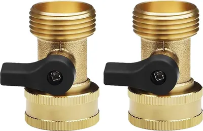Produktbild von Mini-Kugelhahn aus Messing 3/4" AG x 3/4" IG (2 Stš¹ck) | Hochwertiger Absperrkugelhahn mit pr?ziser Kugelsteuerung | Wasserhahnanschluss fš¹r Pumpen, Bew?sserung & Haushaltsrohre