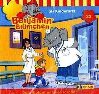 Produktbild von CD Benjamin Blümchen #22 als Kinderarzt