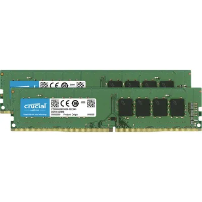 Produktbild von Crucial CT2K16G4DFD8266, 32 GB, 2 x 16 GB, DDR4, 2666 MHz, 288-pin DIMM