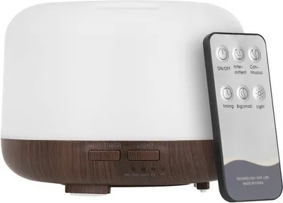 Obrázok produktu pre Ruhhy 11056 Aróma difuzér LED s diaľkovým ovládačom