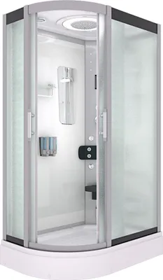 Produktbild von Duschkabine Komplettdusche Fertigdusche Dusche D60-70M0L-EC 120x80 cm