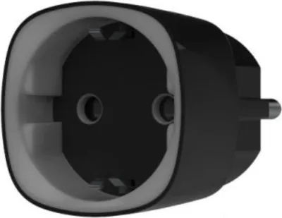 Immagine prodotto di Spina intelligente wireless con controllo energetico, nera Ajax SOCKETB
