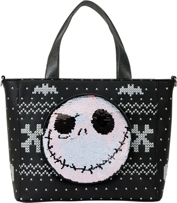 Zdjęcie produktu dla Torba na ramię Nightmare Before Christmas by Loungefly z portfelem Jack