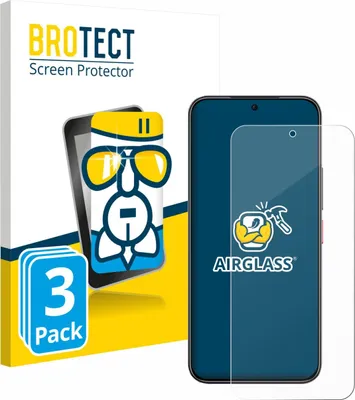 Produktbild von 3x BROTECT Schutzglas für Nubia Air Schutzfolie Panzer Folie Glas Display Schutz klar