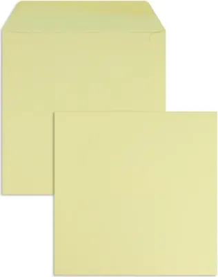 Produktbild von Briefumschläge 170x170mm 120g/qm gummiert VE=100 Stück korn