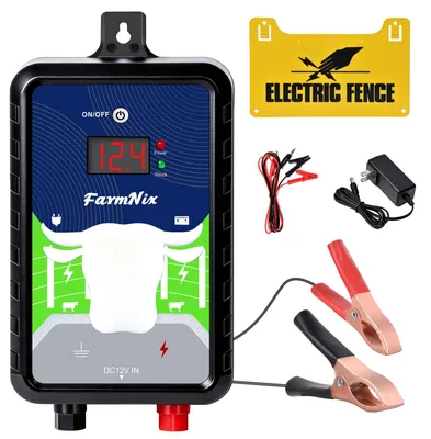 Elektro-Weidezaungerät 12 kV, 4 J, 12 V, 230 V, 24 km