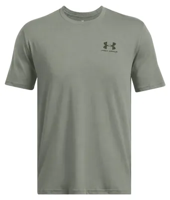 Produktbild von Under Armour Locker sitzendes T-Shirt mit Logo auf der linken Brust, Grau XL