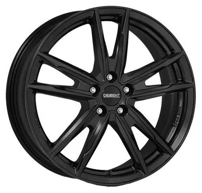 Produktbild von ALUFELGE DEZENT KF black 7x17 5x114.3 ET 45 BLACK