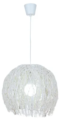 Produktbild von Näve Korb-Pendelleuchte "Struwel"; Farbe: weiß, 7012223