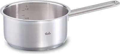 Produktbild von Fissler Viseo / Edelstahl-Stielkasserolle (Ø 16 cm, 1,4 Liter) - deckellos, inkl. Innenskalierung - Induktion, 32.0 x 27.0 x 15.5 cm