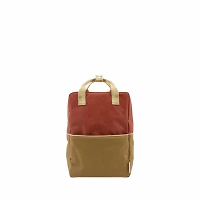 Produktbild von Sticky Lemon Backpack Large | Colourblocking | Fig Braun + Apple Tree + Vanilla Sorbet