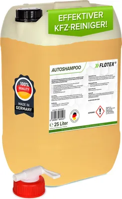 Produktbild von Flotex Autoshampoo Konzentrat, 25L Auto Car Shampoo Lack Schaum Reiniger