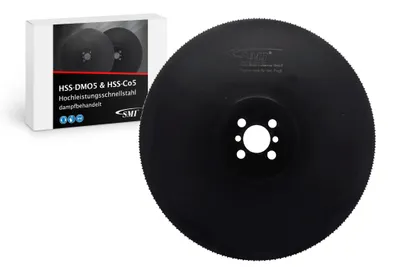 Produktbild von SMI Metall-Kreissägeblatt HSS-DMO5  225 x 2,0 x 32 mm 180 Z