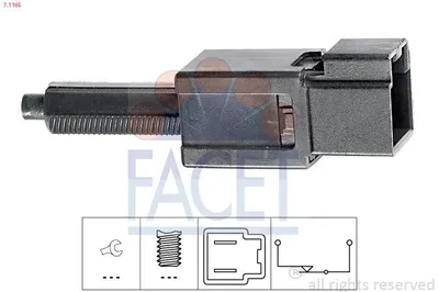 Produktbild von FACET Bremslichtschalter 7.1165 für NISSAN Qashqai / Qashqai +2 I (J10, NJ10) mechanisch