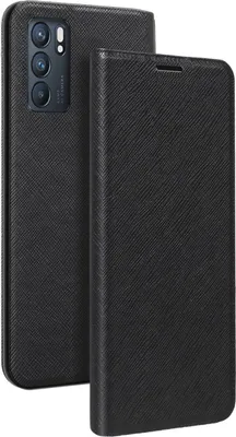 Immagine prodotto di BigBen, Oppo A16 / A16s / A54s Custodia Saffiano con supporto, nera