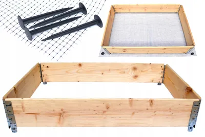 Obrázek produktu pro Plastill Vyvýšený záhon 120x80x40 cm s ochranou proti krtkům