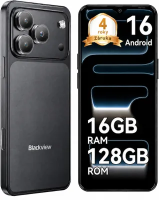 Obrázok produktu pre 2026 Blackview WAVE 7C – mobilný telefón bez zmluvy, 6,56", Android 16, 16 GB + 128 GB/2 TB TF, Face ID, 5000 mAh, 32 MP, Dual-SIM, Wi-Fi 5, IP54