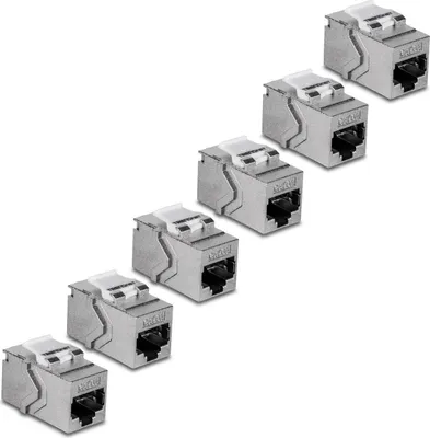 Image de TRENDnet TC-KC06C6A Cat6A RJ-45 Keystone, 6-Pack